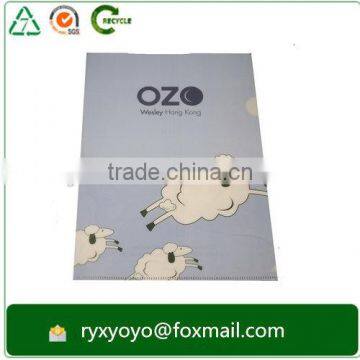 Transparent polypropylene plastic L shape folder a4 sheet protector                        
                                                Quality Choice