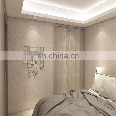 Commercial Wallpaper Household Bedroom Decor 5.3 Square High Quality Vinyl PVC Wallpapers for Hotels photo-3
