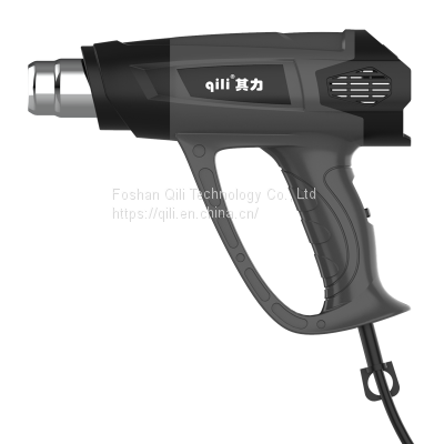 Qili 610A Chinese Manufacturer Rechargeable Heat Gun Electric Heat Gun Heat Gun 2000 Watts