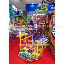 Guangdong Zhongshan Tai Le Play Children's Indoor Video Game Carnival Play Bean Bean Whack-a-mole Button Pat Music Bug Fighting Three People Online Battle photo-4