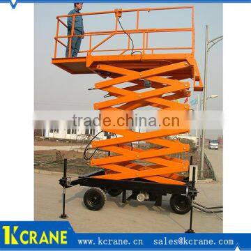 Mobile aerial work platforms, one man lift