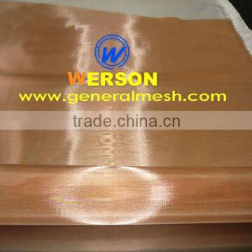 General Mesh ,200 mesh radio frequency interference shielding copper wire mesh