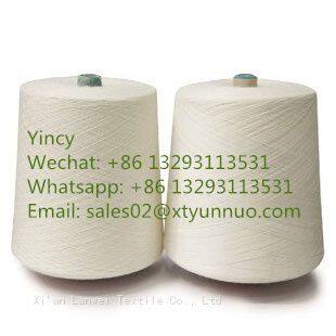 Combed cotton yarn