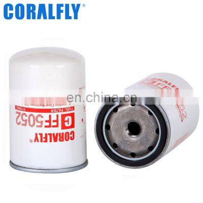 Coralfly P550440 FF42000 FF5494 FF5052 Filtro De Combustible De Motor Alto Flujo FF5052 Filtro De Combustible