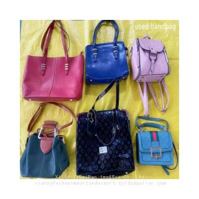 Cheap Factory Japan Used Bags Wholesale Mixed Random Delivery Stock Lady Handbag Used Shoulder Bags