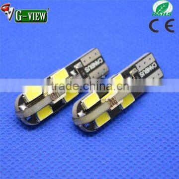 Ebay Amazon Topsell t10 12smd 5630 error free car led 501 canbus led t10