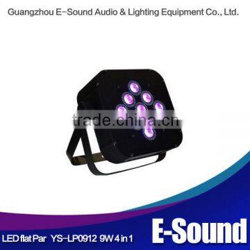 Special best selling 9*12w led flat par light / led dmx lights rgbw