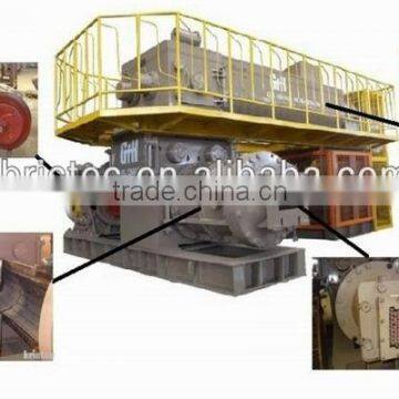 Auto brick machine, Vacuum extruder for clay brick making.