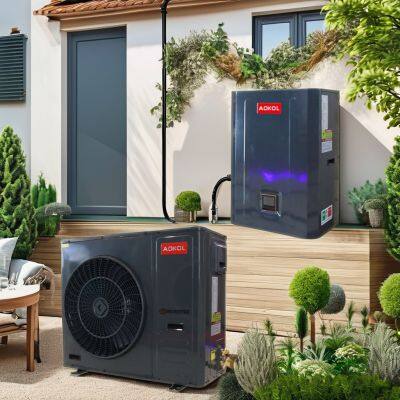 New Energy Heat Pump Split R32 8kW 10kW Georgia Tajikistan Uzbekistan Kyrgyzstan Kazakhstan Turkmenistan Air to Water Heat Pump