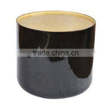 High quality best selling black colored spun bamboo table from Vietnam