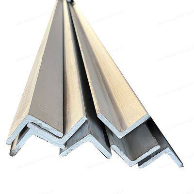 China Manufacturer  Factory Stainless Steel Angle Bar 0.3-10mm Thickness 50*50 80*80 100*100 Stainless Steel Angle Bar