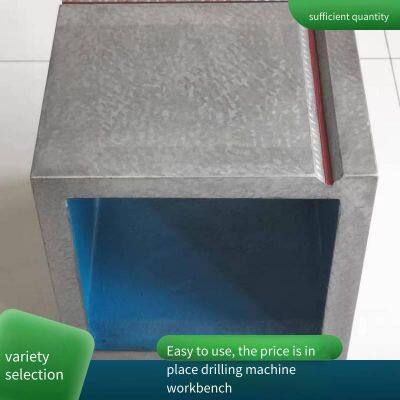 Cast Iron Square Box for Inspection, Measurement and Scribing, T-slot Auxiliary Heightening Square Tube Cushion Box for Cnc Machine Tools, Workbench photo-5