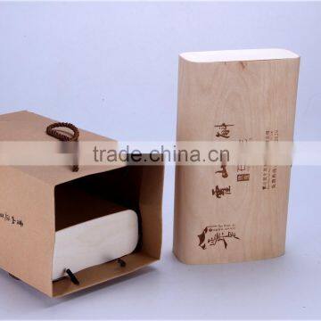 Hight Quality Customized Logo Print Bark Tea Box
