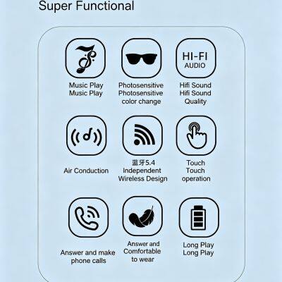 Smart-adjustable Sunglasses for Men With Foldable Design Sun Protection Waterproof Touch Control Music & Calls photo-4