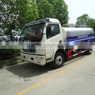 2015 Hot sale Dongfeng waste water truck,6000 liter water tank truck