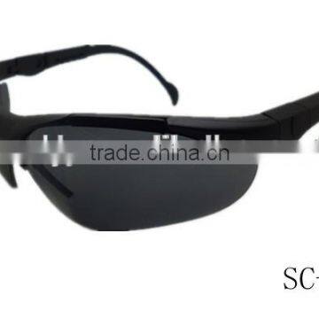 new ANSI Z87.1 safety glasses safety eyewear with adjuatble arms/temple