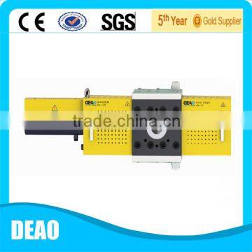 Single piston hydraulic screen changer