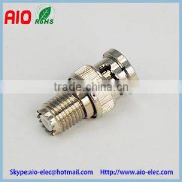 bnc male to mini UHF female adaptor connector