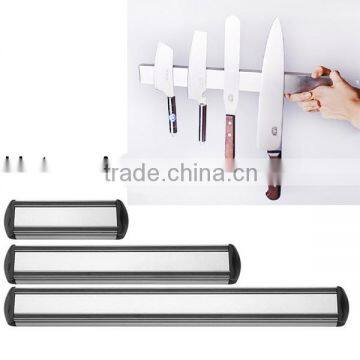 Customized size Magnetic Knife Holder/ Storage Strip /18 inch Kitchen Knives Bar Aluminum Rack-13 inch 15inch 16inch 18inch Inch