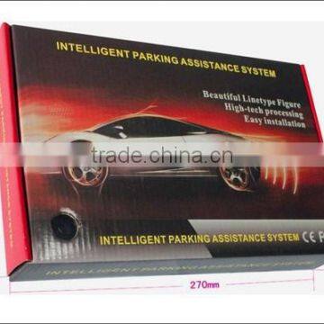 Good Sellin New Design Rearview Parking Sensor Led Color Display and Rear 4 Sensors Self Designed Control Box Good Quality photo-5