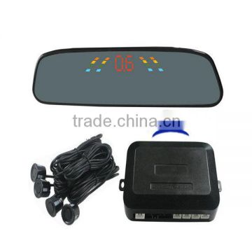 wirless LED mirror parking sensor car parking sensor Led display Mirror parking sensor