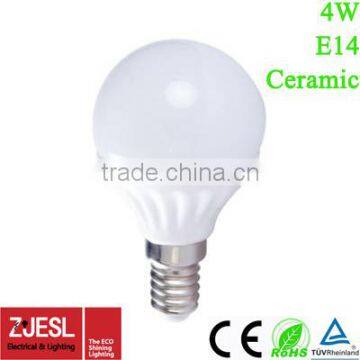 Factory price ceramic lamp smd2835 4W G45 E14 LED Bullb