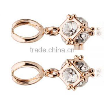 Latest Design Diamond Earring Fashion Luxury Women Jewelry photo-2