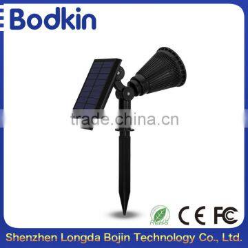 High brightness lawn lamp automatic light black solar lamp