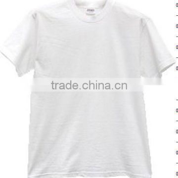 Hot sale Sublimation priting,round neck t shirts cotton/polyster ,Adult T-shirt