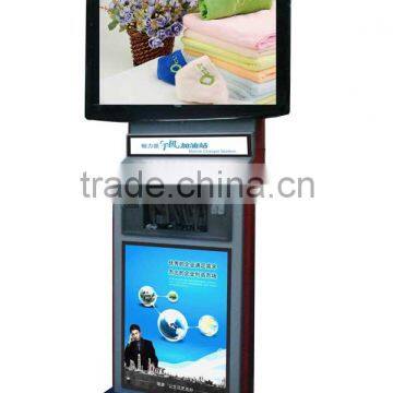 Mobile phone charging Station which can display advertisement