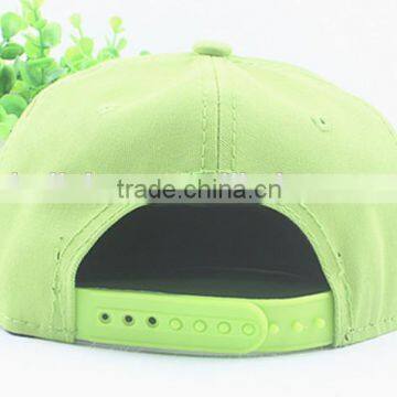 Latest Cute Elephant Embroideried Flat Brim Children Kids Cricket Cap