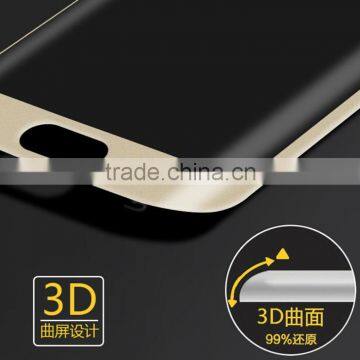 Newest Products For Samsung Galaxy S6 Edge 3D Curved Full Cover Tempered Glass Screen Protector film