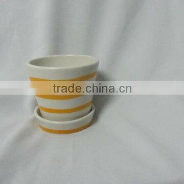 ceramic flower pot