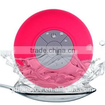 shenzhen factory cheap price waterproof bluetooth shower speaker with mic