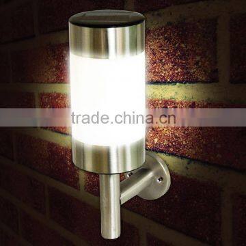 Outdoor led solar wall lamp