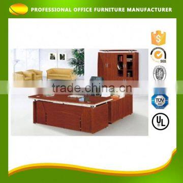 OEM Low Cost Office Wooden L Shaped Writing Work Executive Desk