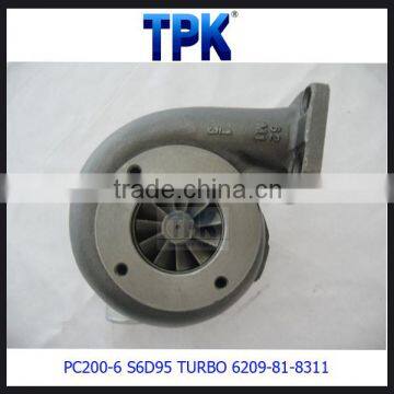 PC200-6 PC210-6 PC230-6 PC220-6 PC200LC-6 Engine Parts S6D95-6 TURBOCHARGER 6209-81-8311