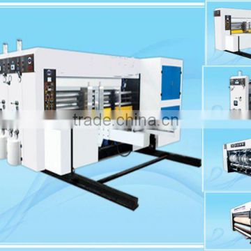 automatic high speed printing slotting machine, carton making machine