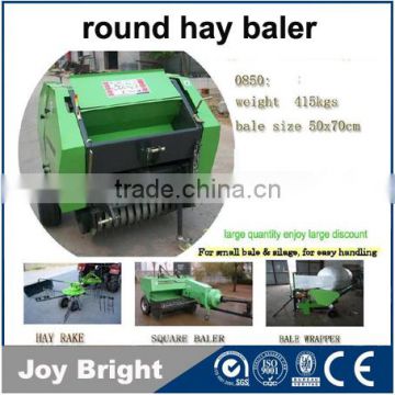 round hay baler for tractor