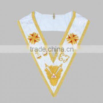 Hand embroidery collar