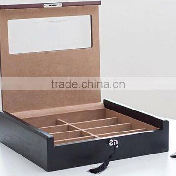 Luxury Big Mirror Wooden Glasses BoX Manufacturer,Wooden Packing Box photo-4