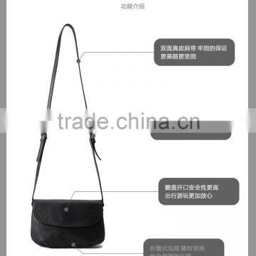 Fashion New Product 2014 Small Lambskin Leather Satchel Bag for Ladies photo-5
