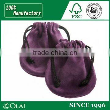 Finest exquisite gift handmade jewelry bags suede