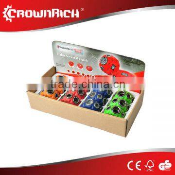 12pcs Hot Sale Socket Wrench in Display Box