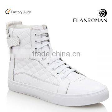 men high top sneakers men leather trainer custom sneakers manufacturer