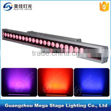 Dmx512 ip65 linear 24x10w ip65 led 4in1led wall washer