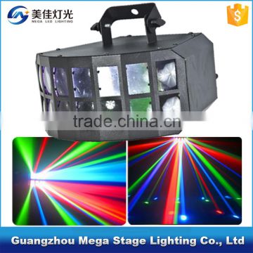 2pcs 10w rgbw 4in1 double butterfly led stage lights lighting effect