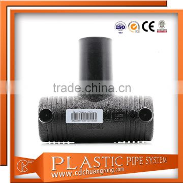 Underground Electrofusion Tee PE Pipe Gas Fitting