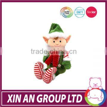 Custom stuffed plush soft toy Elf Christmas Doll