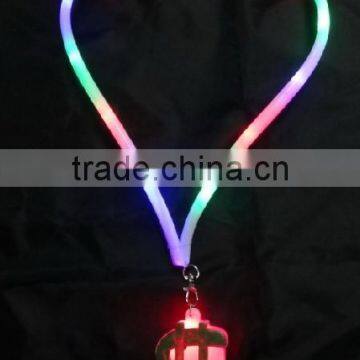 flashing led light up necklace